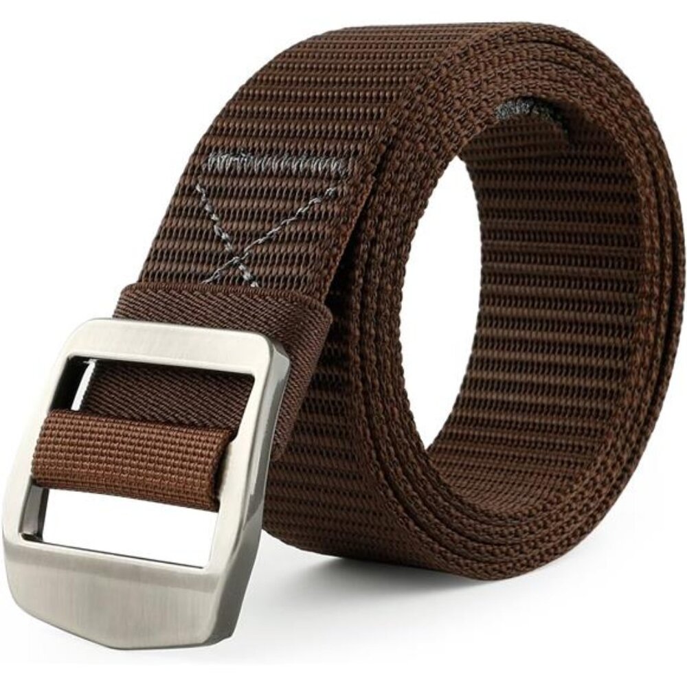 Tactical HeavyDuty Reinforced NylonBelt for Men Adjustable Military Webbing Belt